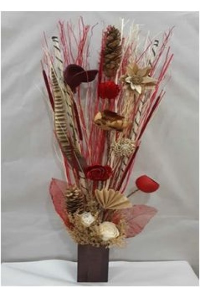 Beautiful Dried Flower Vase- Design 1 Beautiful Dried Flower Vase- Design 1